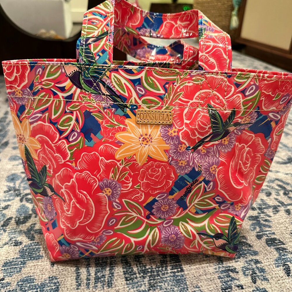 Consuela Mini Bag - Pink Floral Pattern